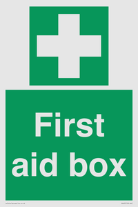 first aid box